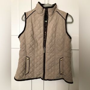 WeatherProof Faux Fur Vest
